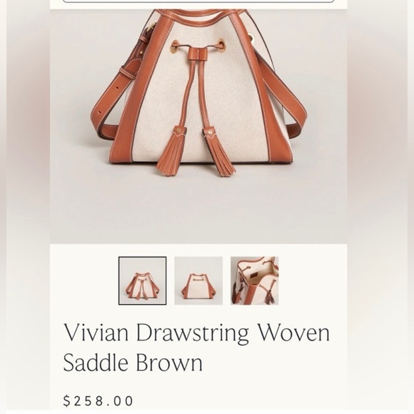 Spartina Vivian Drawstring Woven
Saddle Brown Purse - Picture 12 of 12